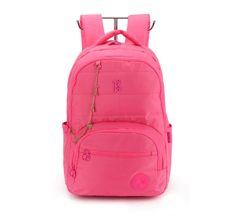 Mochila De Costas Barbie Pink Porta Notebook Luxcel