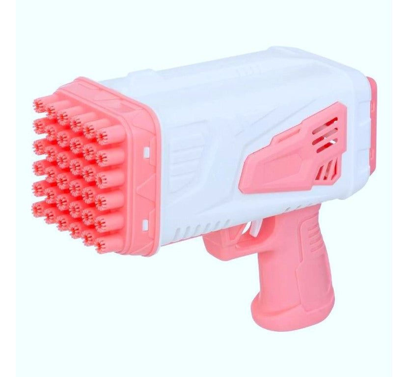 Lançador de Bolhas com Luz Bubble Gun Rosa