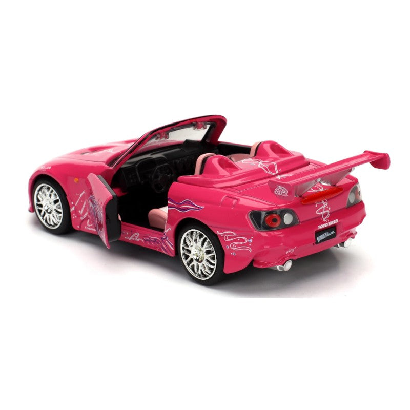 Miniatura Honda S2000 Rosa Velozes e Furiosos 1:32 - Jada