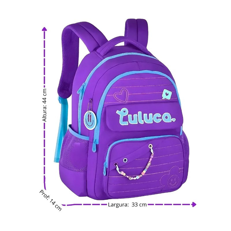 Mochila de Costas Luluca Escolar LU24610 - Clio