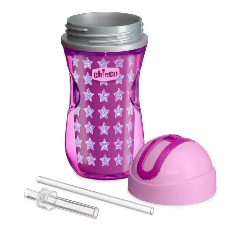 Copo Sport Cup 14m+ Menina Chicco Roxo Estrela