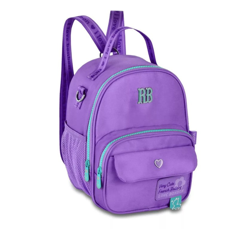 Kit Mochila Rebecca Bonbon Color Pop Miçangas + Lancheira e Estojo
