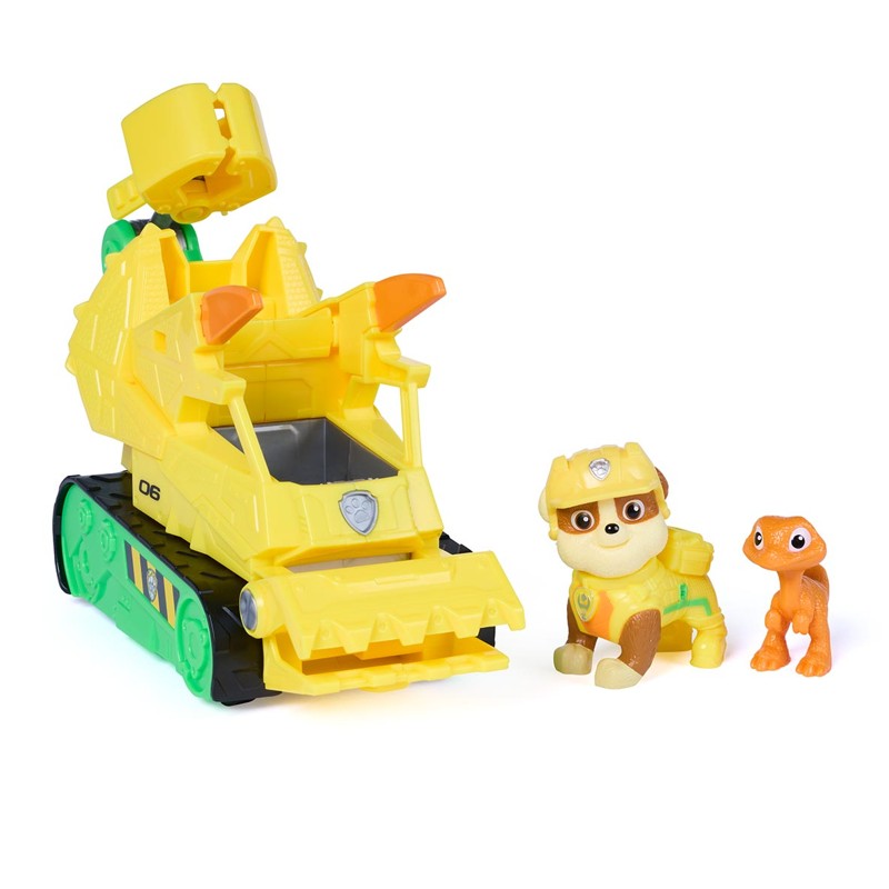Carrinho Rubble Patrulha Canina Dino Rescue Bulldozer - Sunny