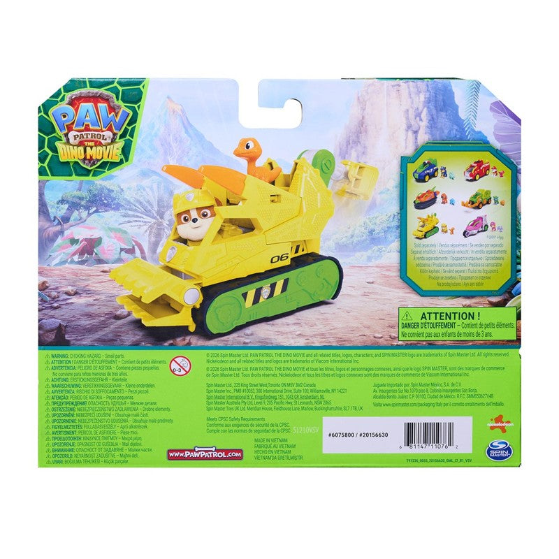 Carrinho Rubble Patrulha Canina Dino Rescue Bulldozer - Sunny