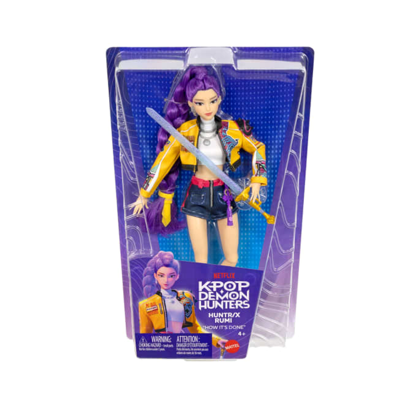 Boneca KPop Demon Hunters Rumi com Acessório - Mattel