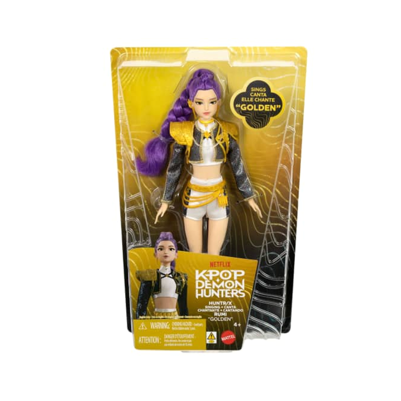 Boneca Musical Kpop Demon Hunters Golden - Mattel