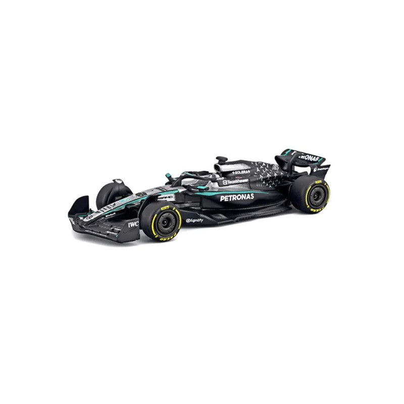 Miniatura Mercedes 1:64 w16 George Roussell 63 - Burago