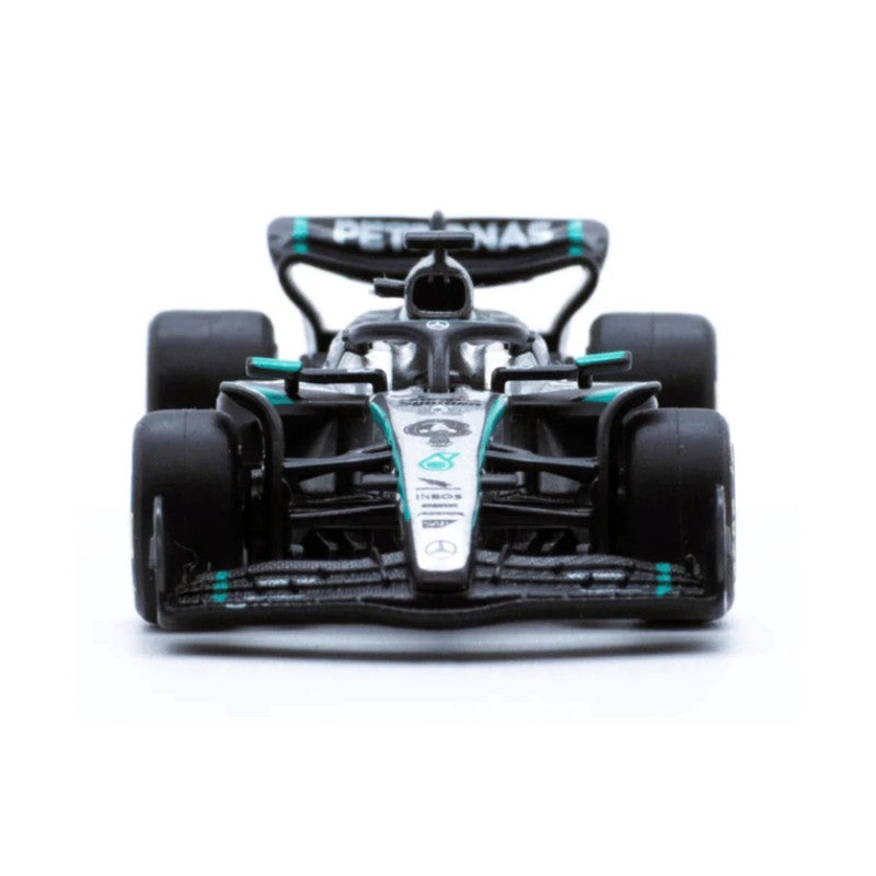 Miniatura Mercedes 1:64 w16 George Roussell 63 - Burago