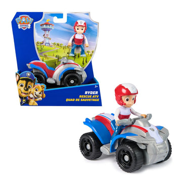 Patrulha Canina - Boneco e Veículo Ryder Rescue