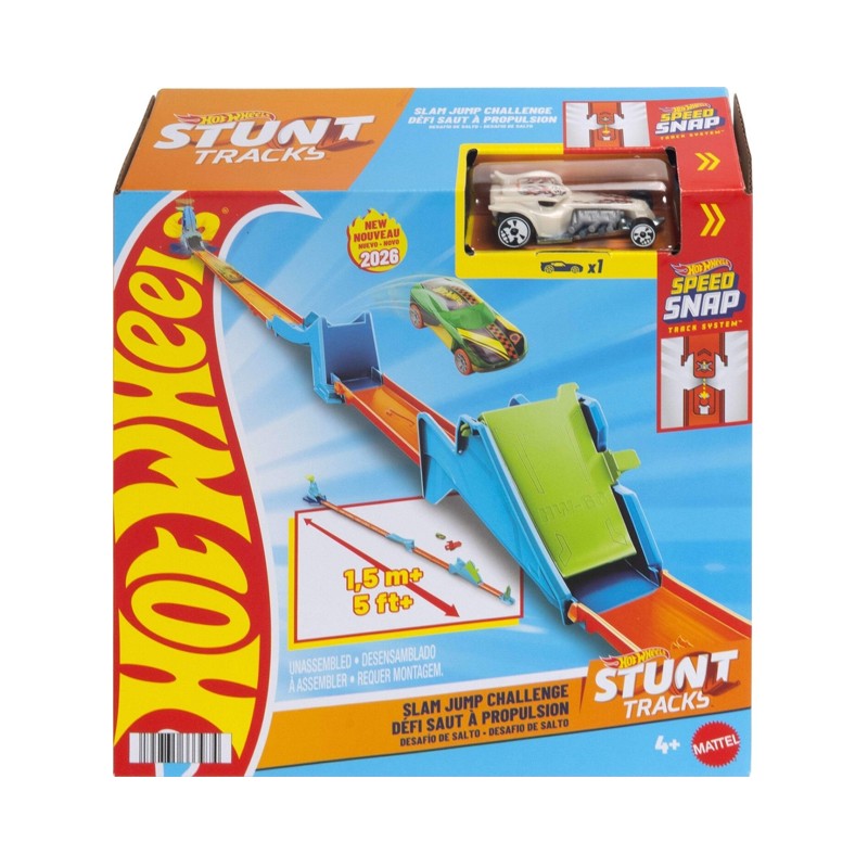 Pista Hot Wheels Stunt Tracks - Mattel