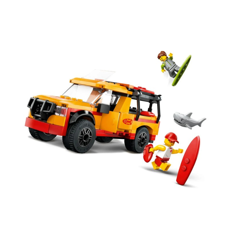 Lego City Caminhão Resgate de Praia Salva Vidas 60453