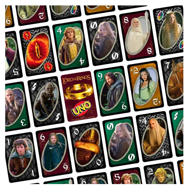 Jogo de Cartas Uno Senhor Dos Anéis - Mattel