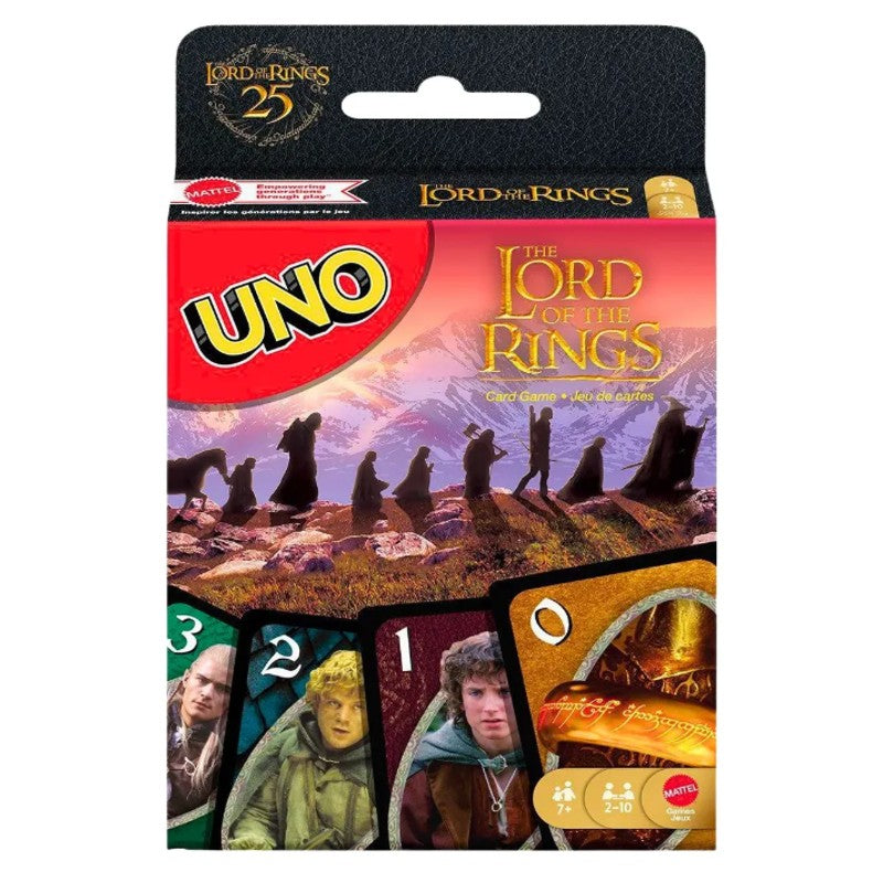 Jogo de Cartas Uno Senhor Dos Anéis - Mattel