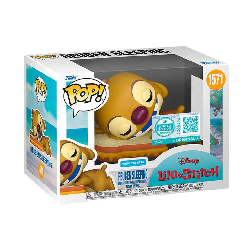 Funko Pop Reuben Dormindo Edição Limitada - Candide