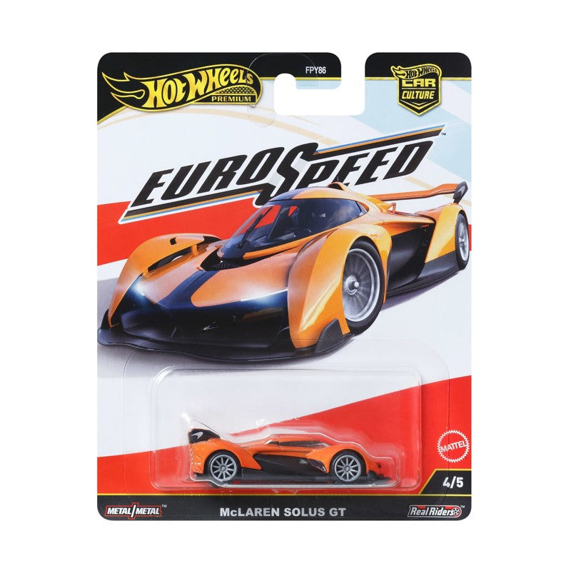 Carros Hot Wheels Premium Euro Speed - Mattel