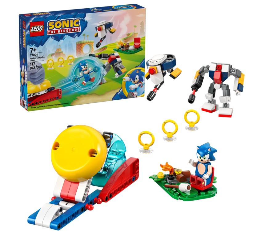 Lego Sonic The Hedgehog Batalha na Fogueira do Sonic 77001