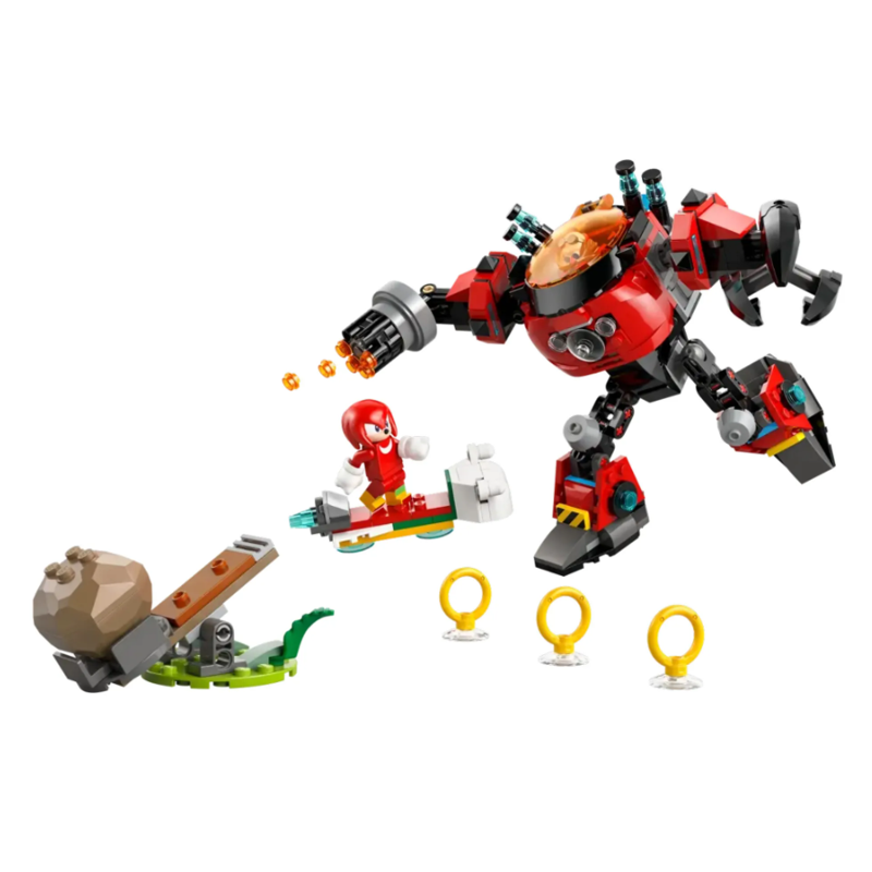 Lego Sonic Knuckles vs Robô do Doctor Eggman - 77005