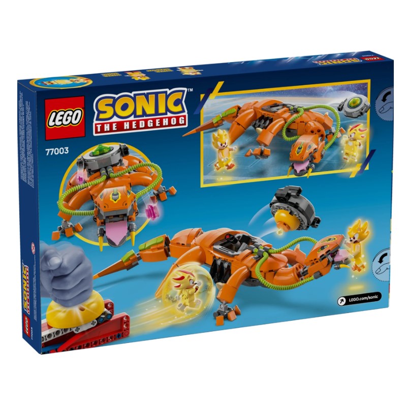 Lego Sonic The Hedgehog Super Shadow vs Biolizard 77003