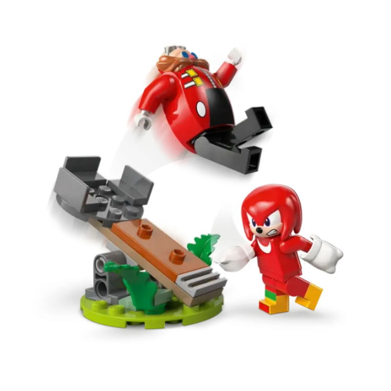 Lego Sonic Knuckles vs Robô do Doctor Eggman - 77005
