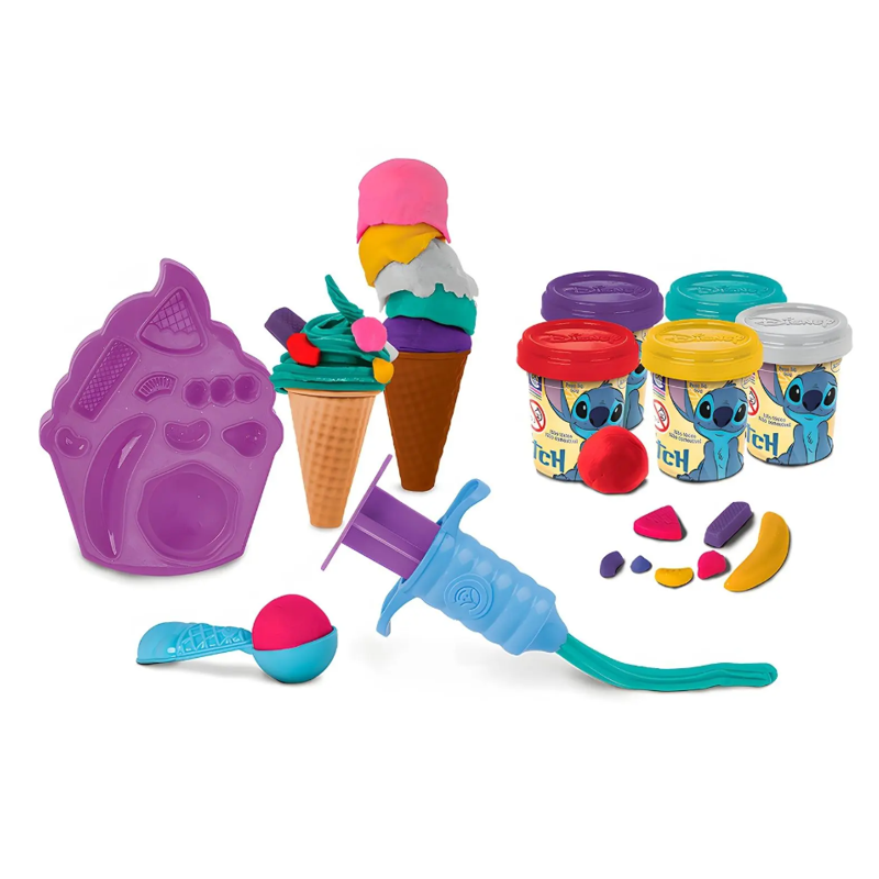 Kit Massinha Sorveteria do Stitch - Cotiplás
