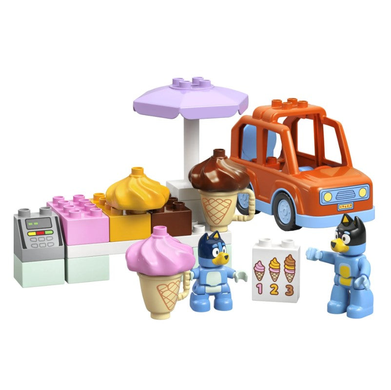 Lego Duplo Viagem do sorvete com Bluey - 10458