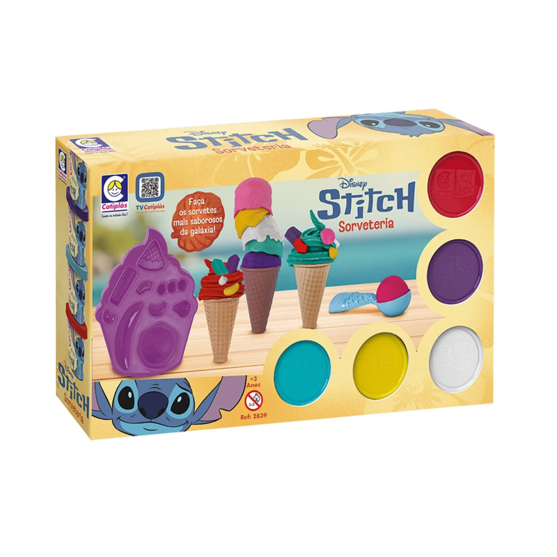 Kit Massinha Sorveteria do Stitch - Cotiplás