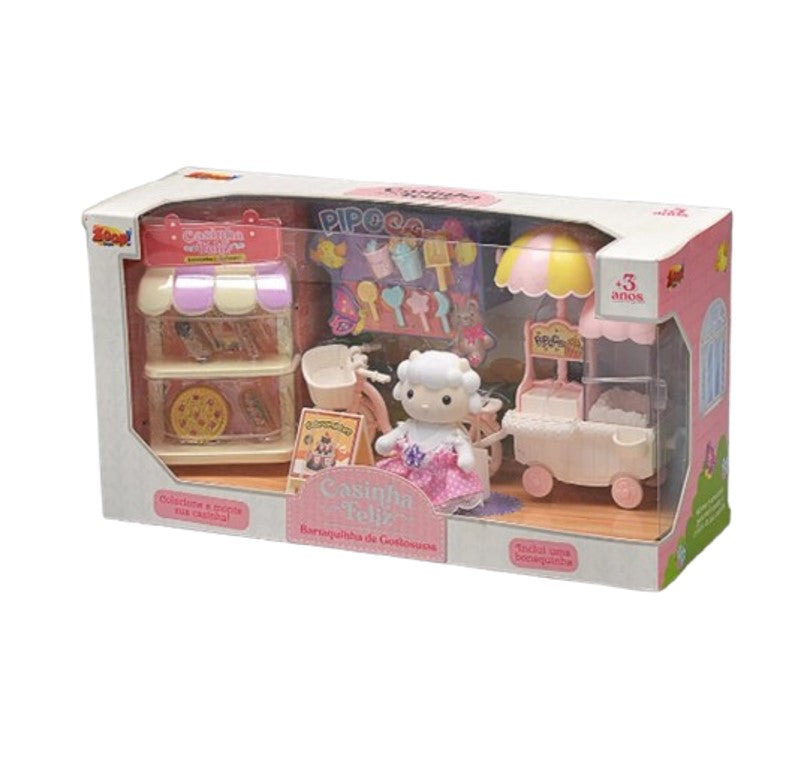 Casinha Feliz Conjunto Barraquinha de Gostosuras - Zoop Toys ZP01238
