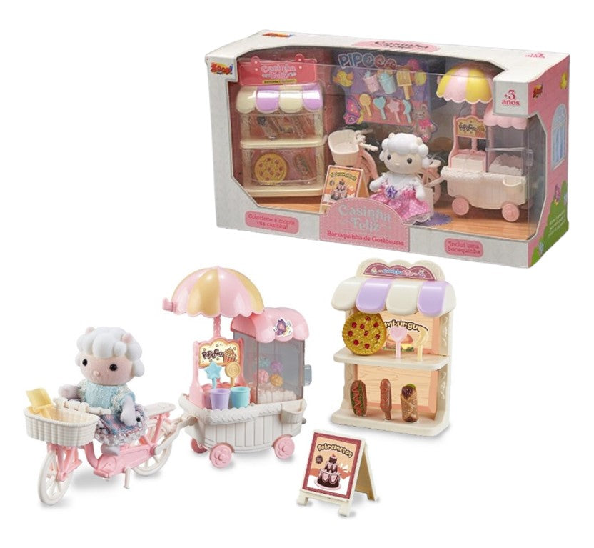 Casinha Feliz Conjunto Barraquinha de Gostosuras - Zoop Toys ZP01238