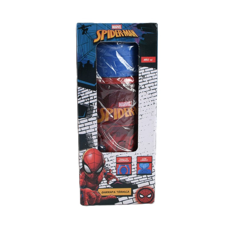 Garrafa Térmica do Homem Aranha 450ml - Brink Center
