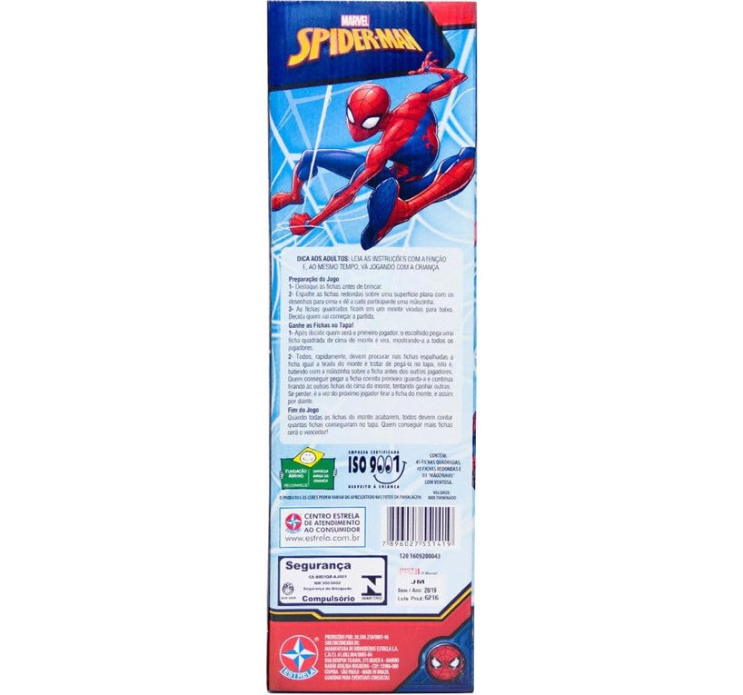 Jogo Tapa Certo Spiderman - Estrela