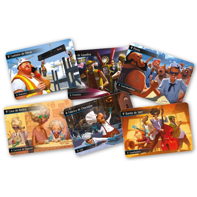 Jogo de Cartas Spyfall 2 - Papergames