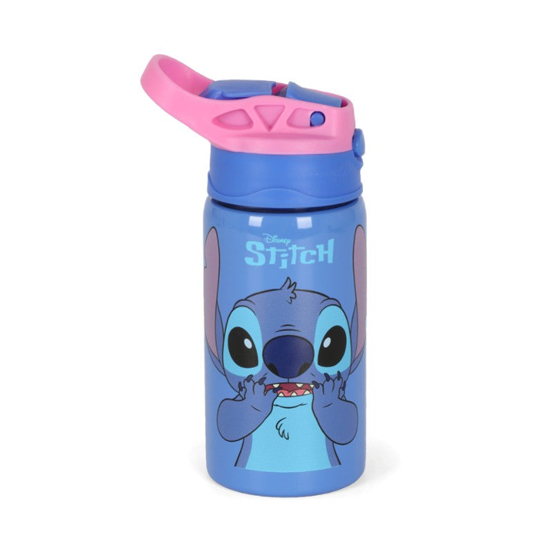 Garrafinha Infantil Escolar Stitch 500ML  - Luxcel