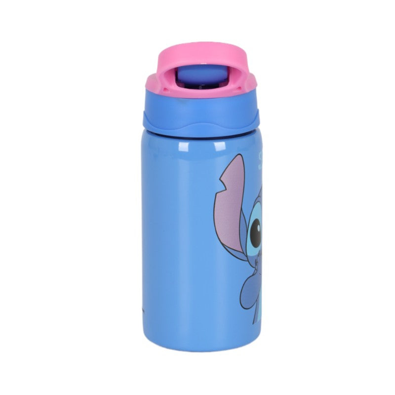 Garrafinha Infantil Escolar Stitch 500ML  - Luxcel