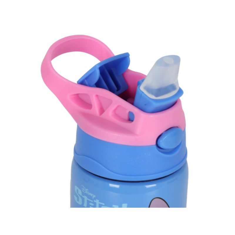 Garrafinha Infantil Escolar Stitch 500ML  - Luxcel