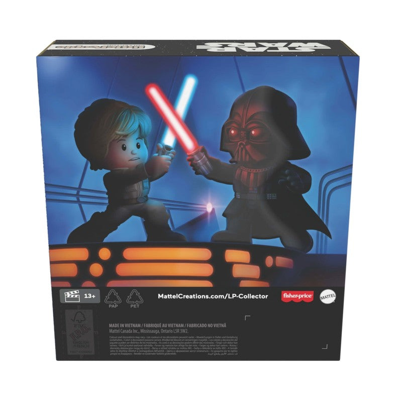 Little People Star Wars Darth Vader e Luke Skywalker - Mattel