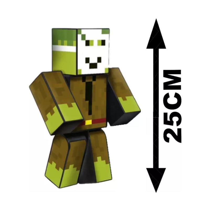 Boneco Problems Stick Minecraft 25cm - Algazarra