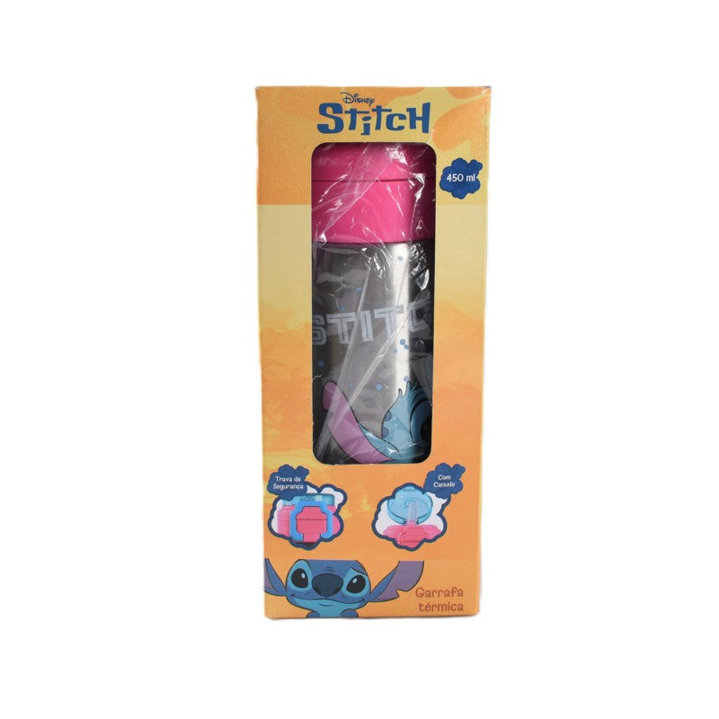 Garrafa Térmica Stitch e Angel - Brink Center