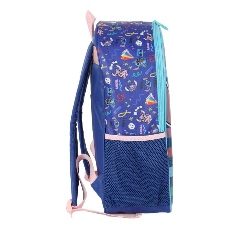 Mochila de Costas Escolar Disney Stitch Luxcel