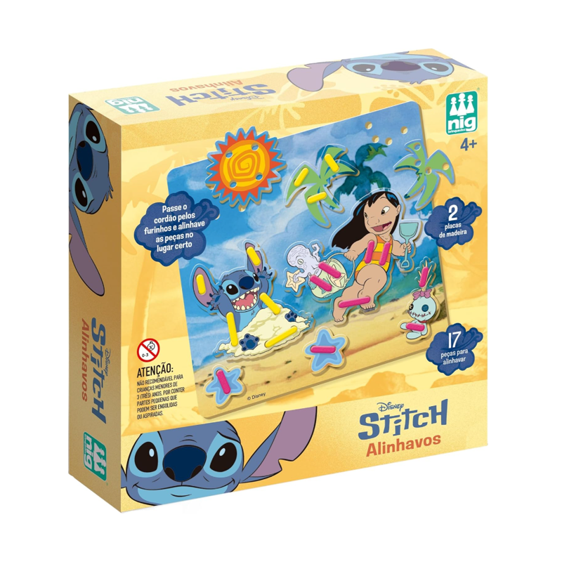 Brinquedo Alinhavos Stitch - Nig