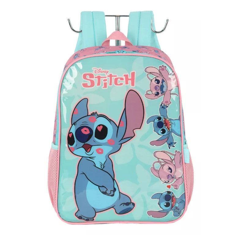 Mochila de Costas Escolar Disney Stitch Luxcel