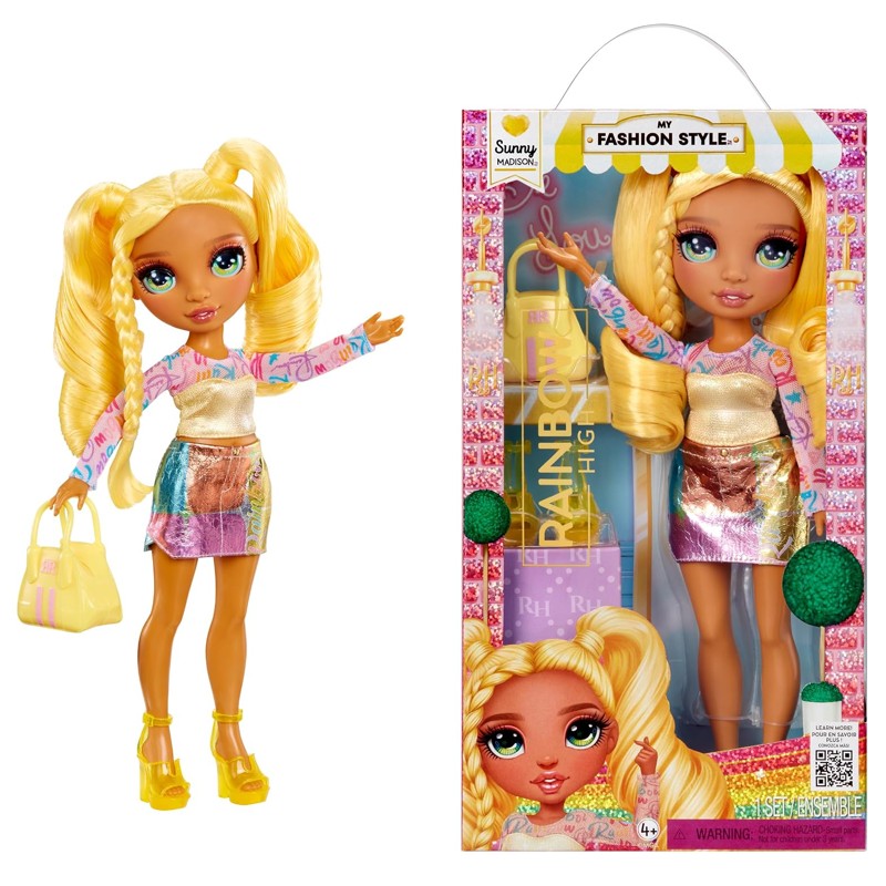 Boneca Rainbow High My Fashion Style Sunny - MGA