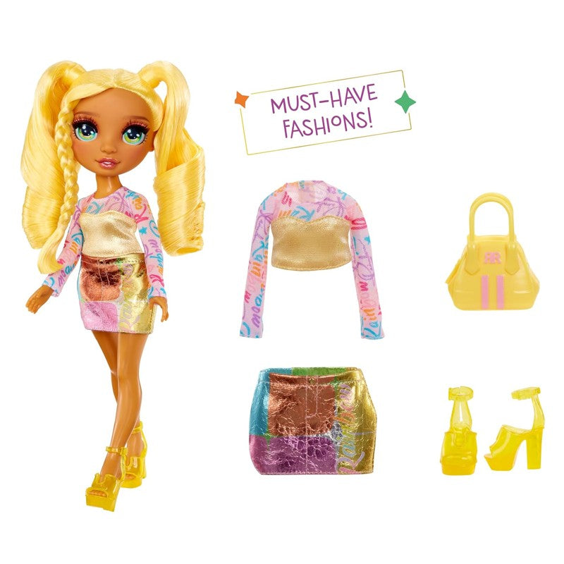 Boneca Rainbow High My Fashion Style Sunny - MGA