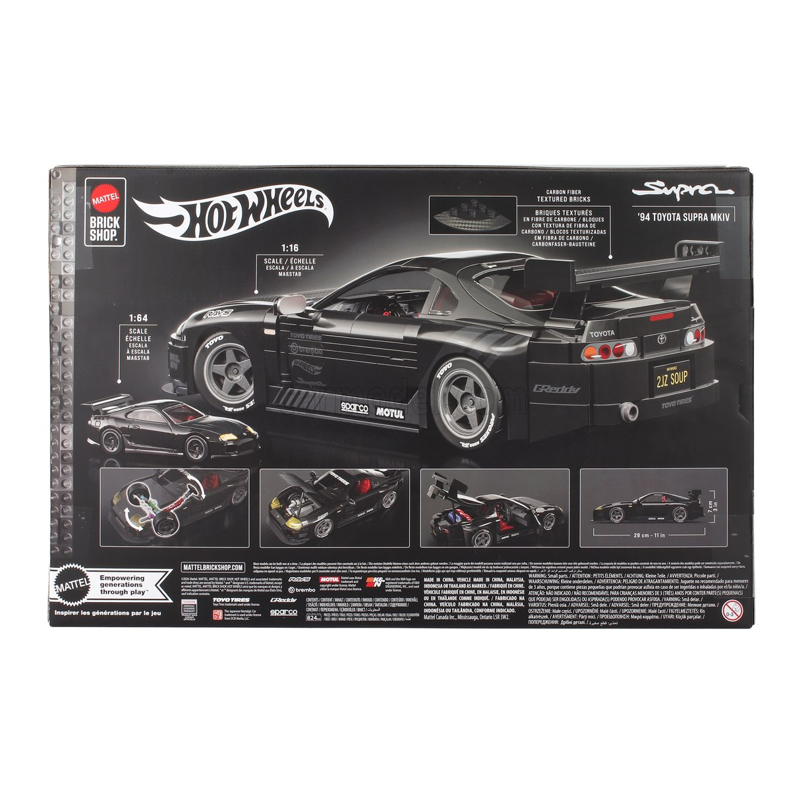Hot Wheels Conjunto de Montagem 94 Toyota Supra MKIV - Mattel