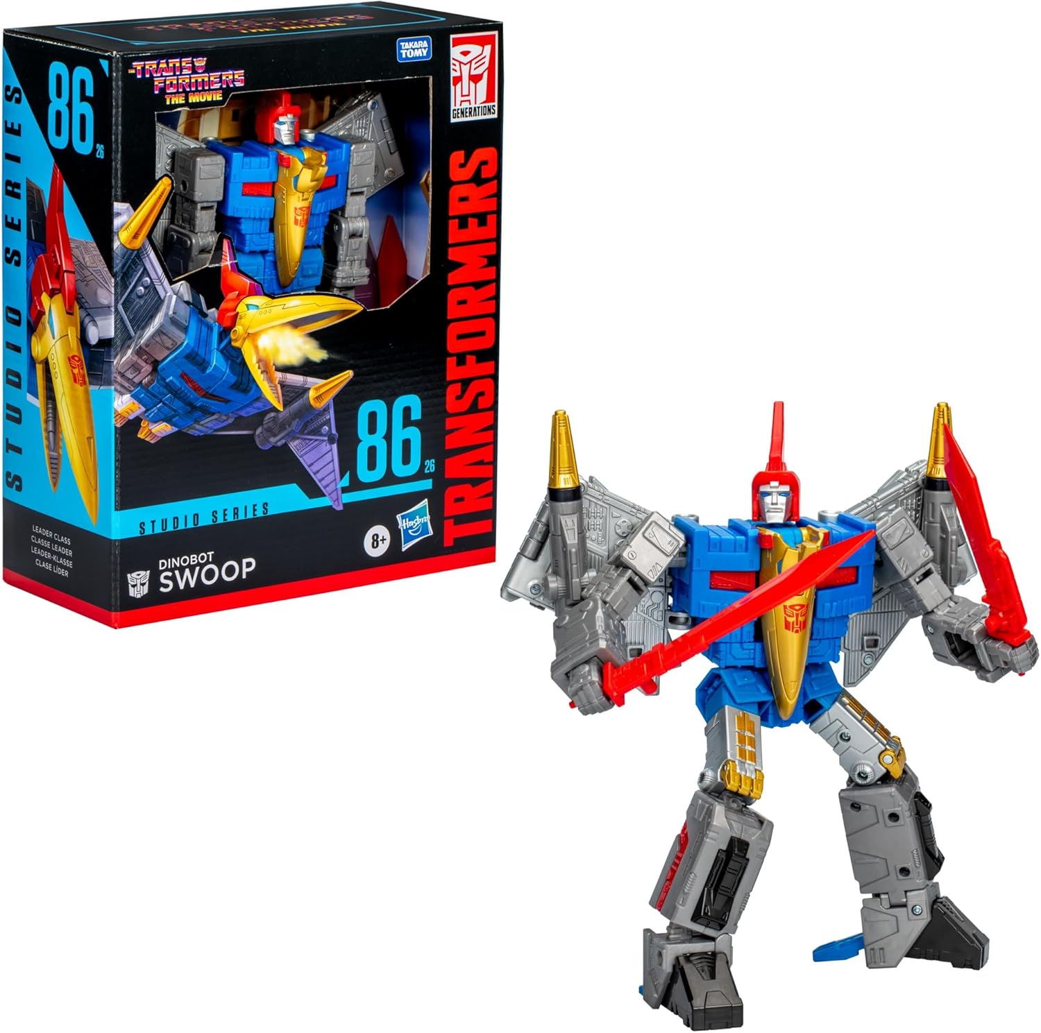 Figura Transformers Studio Series O Filme Dinobot Swoop 86-26