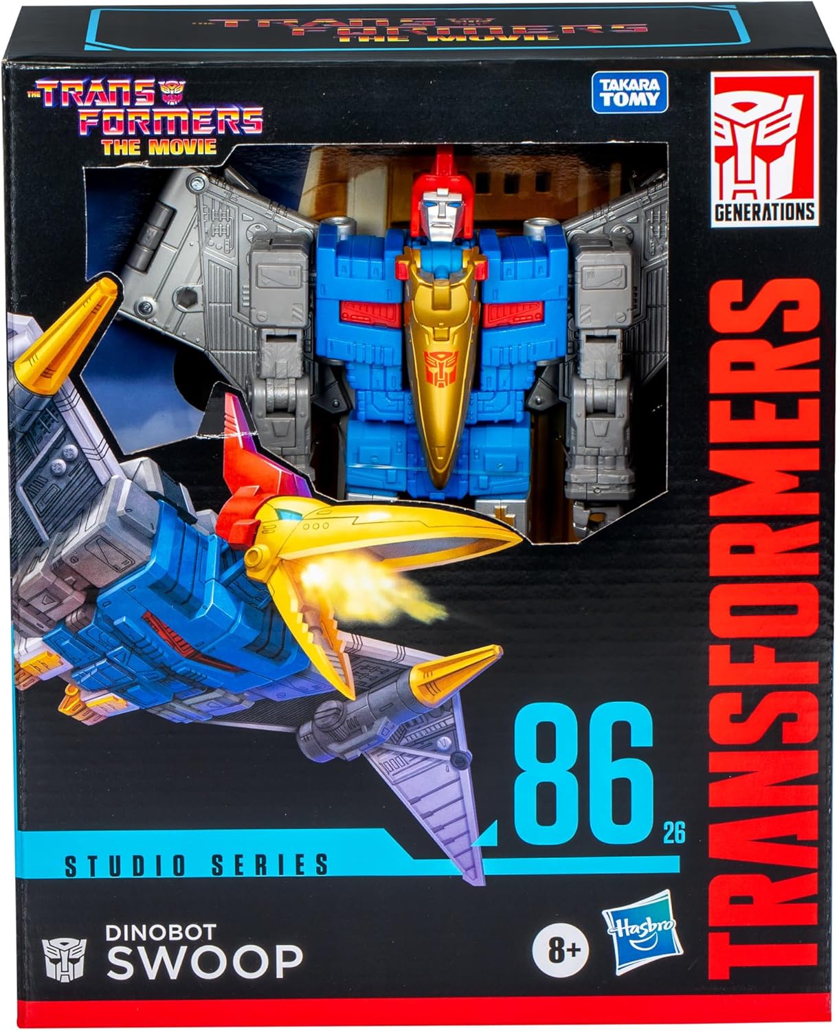 Figura Transformers Studio Series O Filme Dinobot Swoop 86-26
