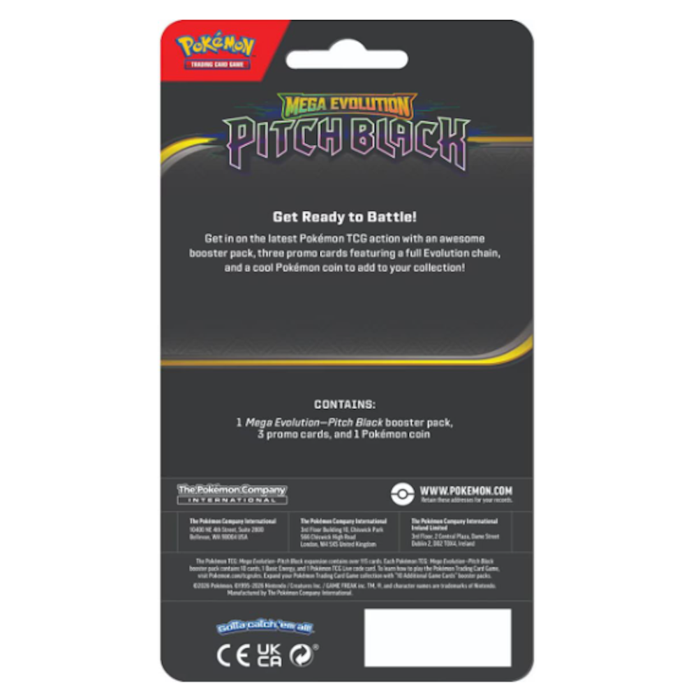 Pokémon Pitch Black Premium Checklane Blister - Galapagos