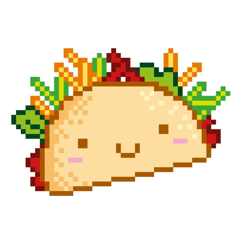 Taco Gato Cabra Queijo Pizza Edição 8-Bit - Papergames
