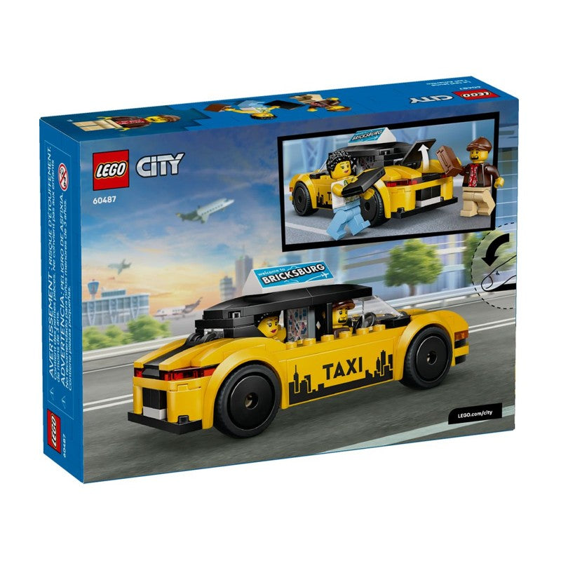 Lego City Táxi amarelo - 60487