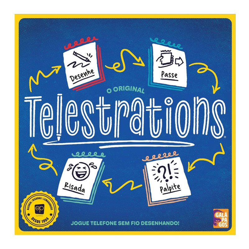 Jogo de Ação Telestrations - Galápagos