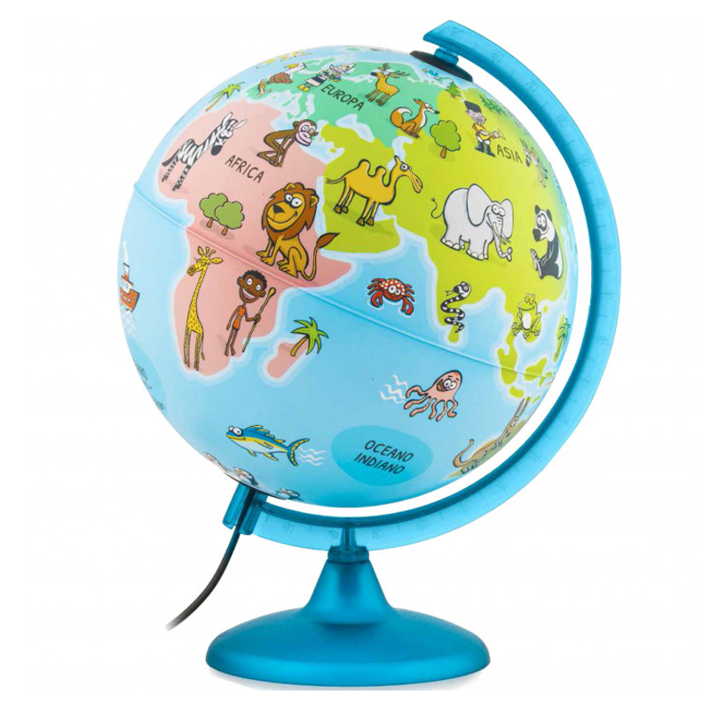 Globo Luminoso Mappa & Mondo 25 cm - Tecnodidattica